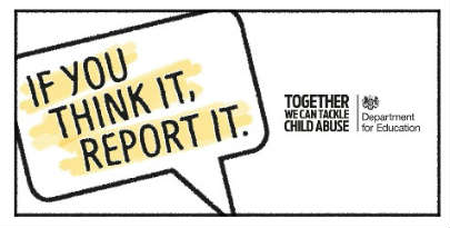 If you think it, report it.